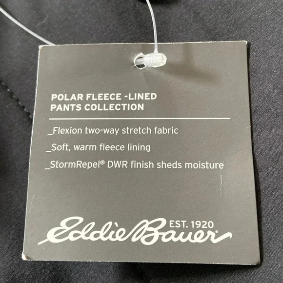 Eddie Bauer |  Flexion Polar Fleece Lined Pants - Picture 10 of 11